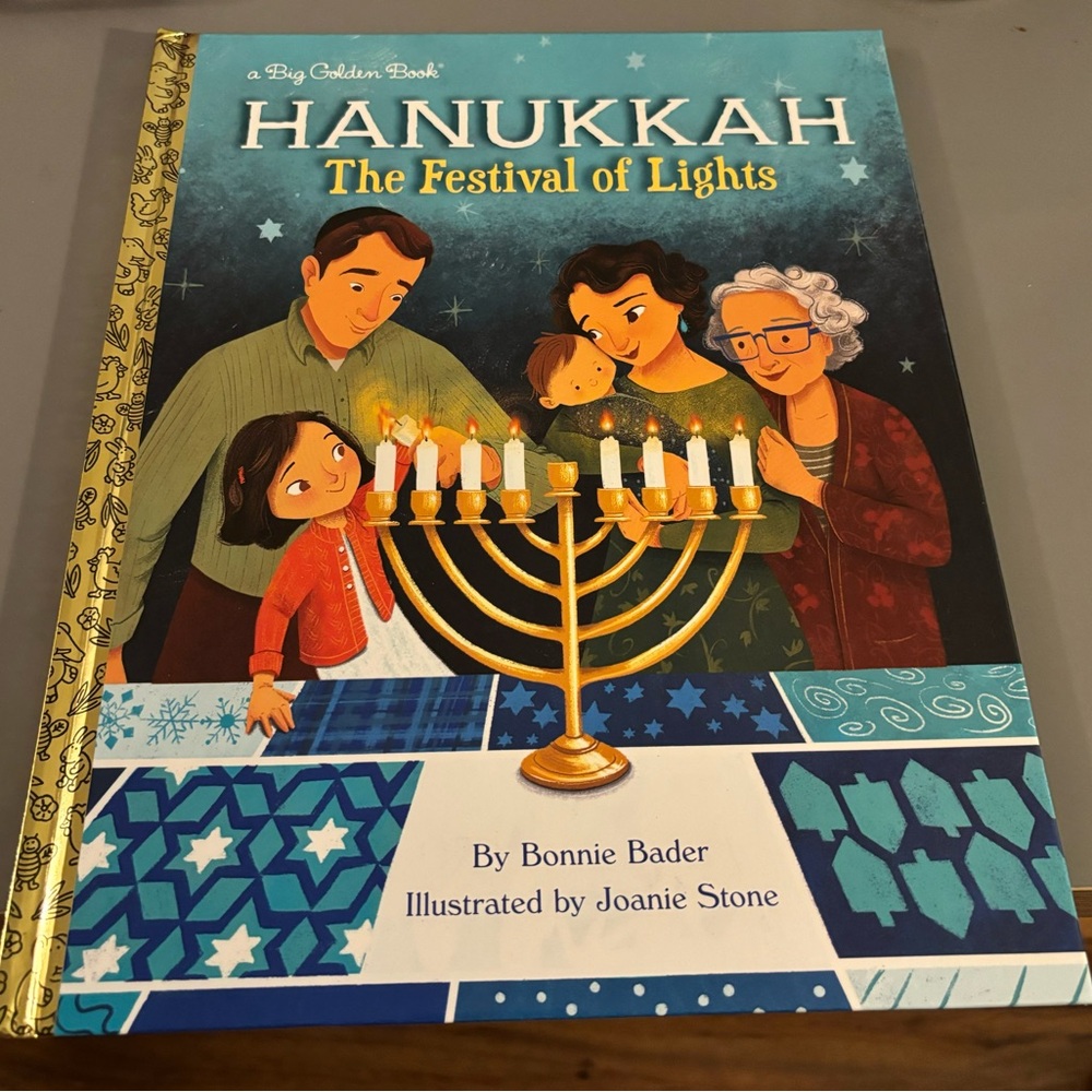Big Golden Book Hanukkah-Festival of Lights